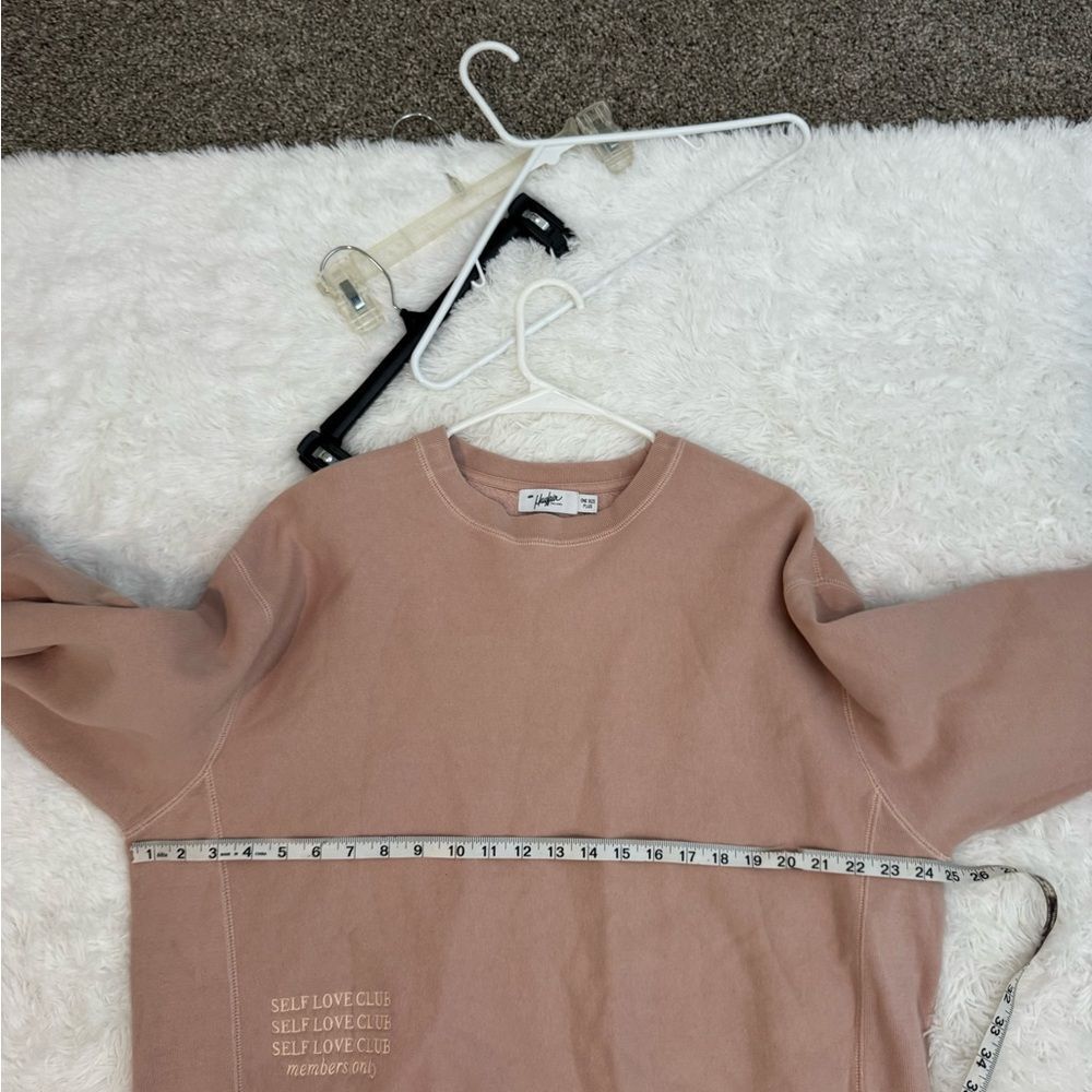 Mayfair The Label Group Self Love Club Sweatshirt Size OS - Picture 10 of 12